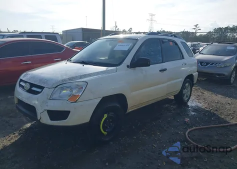 2009 Kia Sportage Lx from USA, damaged, VIN KNDJF724997572751